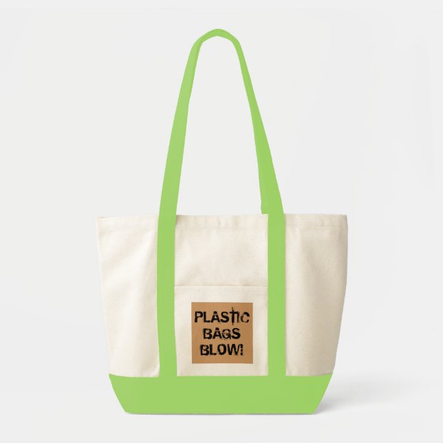 Plastic Bags Blow Bag (Front)