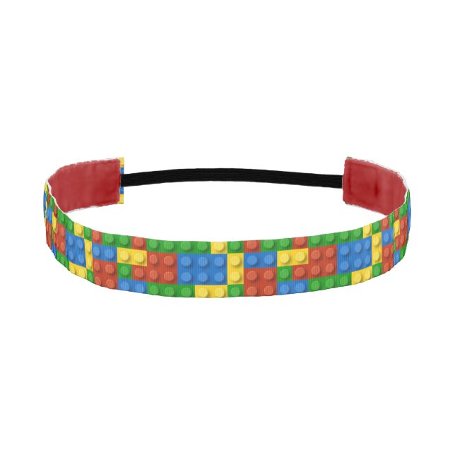 plastic blocks headband (Front)