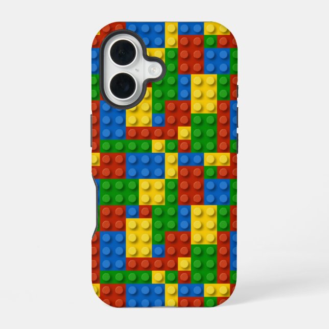 plastic blocks iphone case (Back)