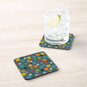 Plastic Coaster - Mid-Century Modern 1.3 Seamless