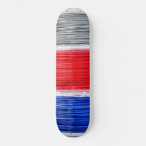 Plastic coils for 3D printing Skateboard