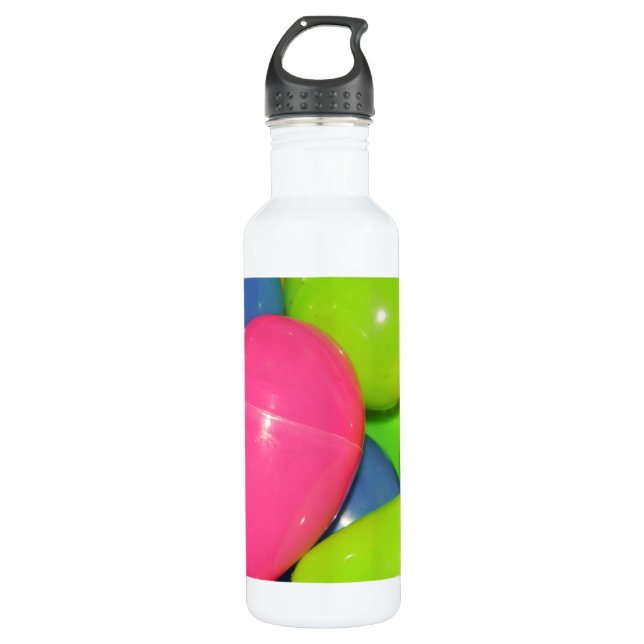 Plastic Eggs Water Bottle (Front)