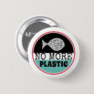 Plastic Fish, Climate Change Button