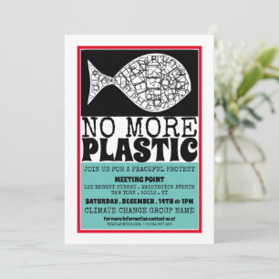 Plastic Fish, Climate Change Meeting Point Invitation