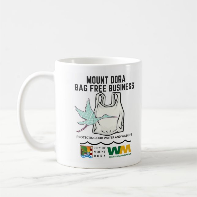 Plastic Free Mount Dora Coffee Mug (Left)