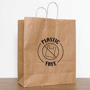 Plastic Free Rubber Stamp