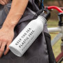 Plastic Free | Sea Pollution Save The Planet Stainless Steel Water Bottle