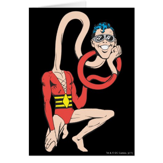 Plastic Man Rubberneck Pose Cards (Front)