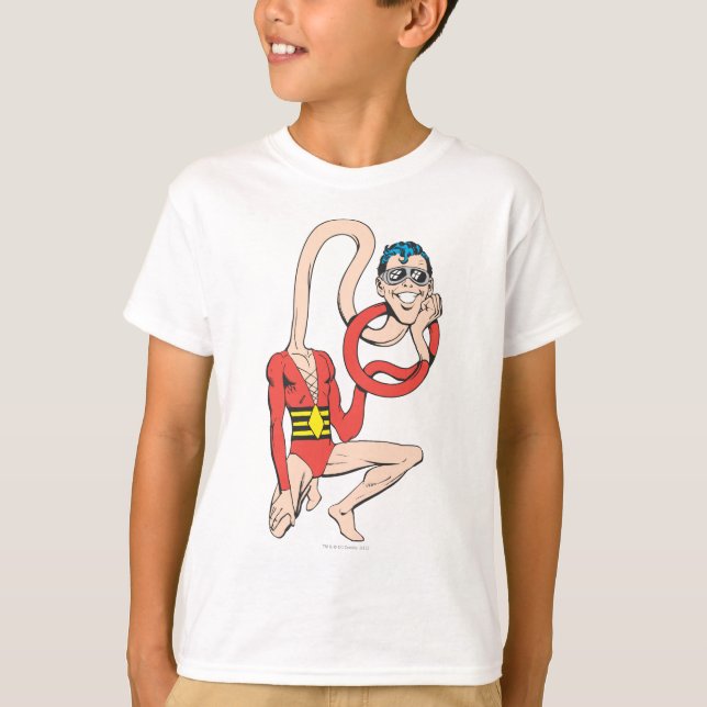 Plastic Man Rubberneck Pose T-Shirt (Front)