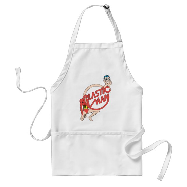 Plastic Man Rubberneck Sign Adult Apron (Front)