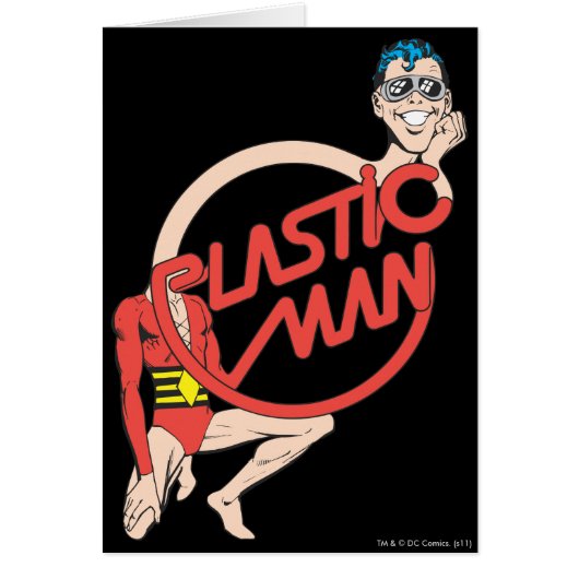 Plastic Man Rubberneck Sign Cards (Front)