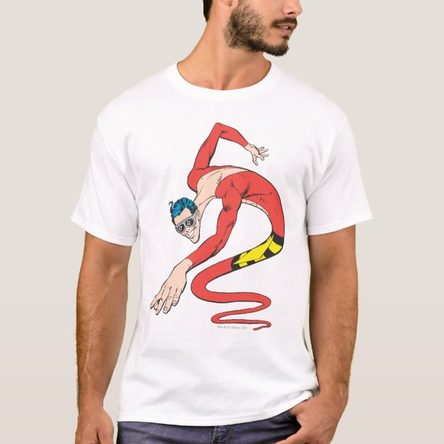 Plastic Man Shape-Shifts T-Shirt (Front)