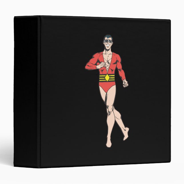 Plastic Man Stands Binder (Front/Spine)
