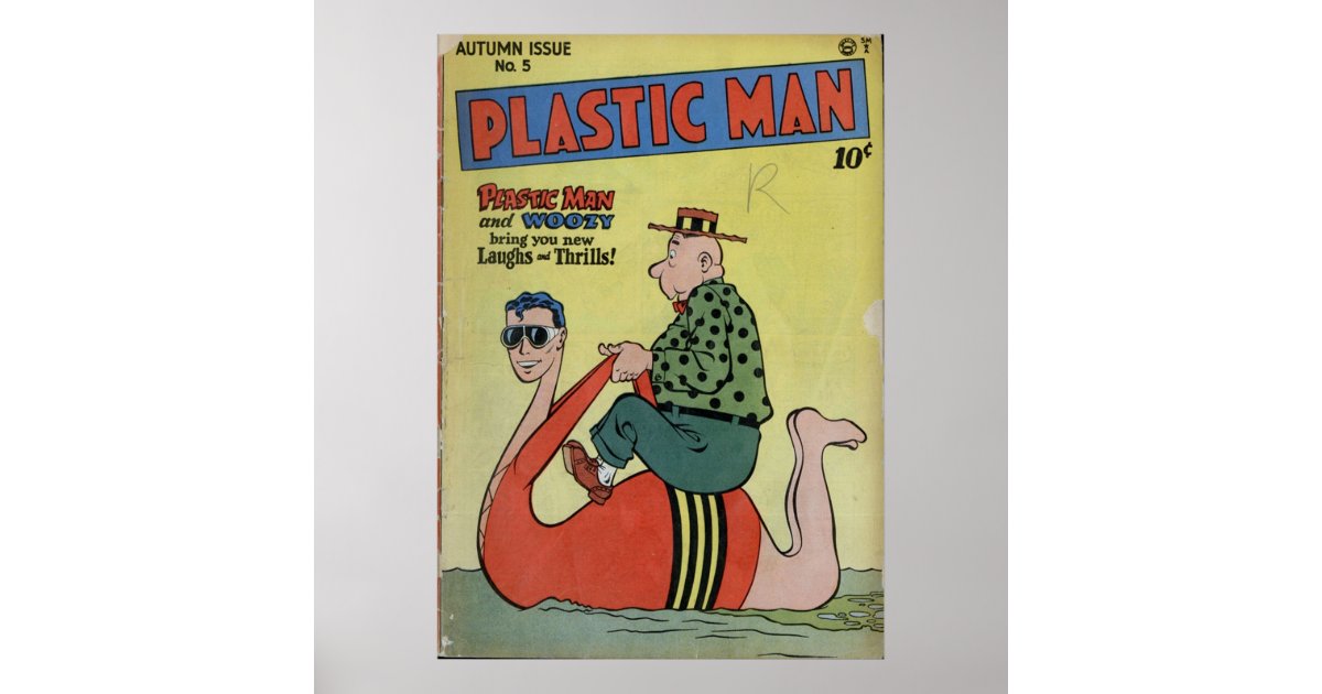 Plastic Man v1 005 Poster Zazzle