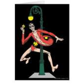 Plastic Man Wraps Streetlamp (Front)