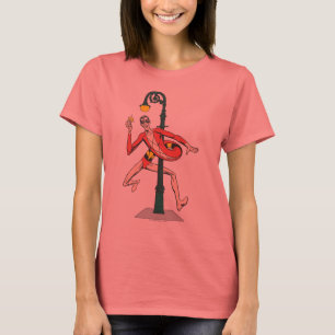 Plastic Man Wraps Streetlamp T-Shirt