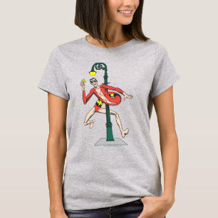 Plastic Man Wraps Streetlamp T-Shirt