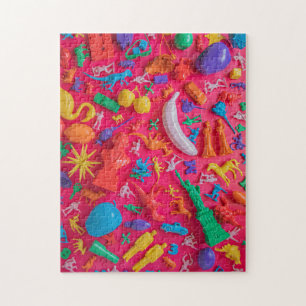 Plastic Menagerie Jigsaw Puzzle