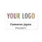 Plastic Name Tag Magnetic or Pin Custom Logo