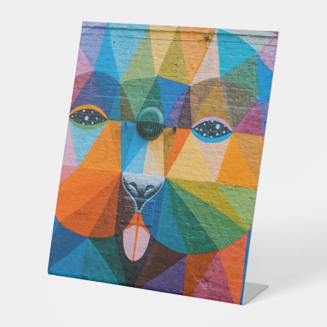 Plastic Pedestal Sign 10"X12" (Front)