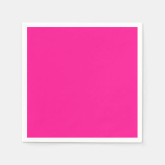 Plastic Pink Napkins