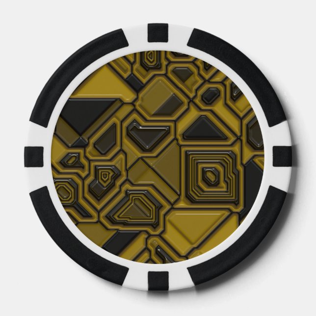 Plastic Shapes TPD Poker Chips (Front)