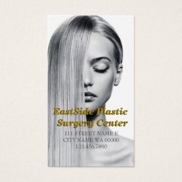 Plastic Surgeon Cosmetic Medical Spa Business Card Plastic Surgeon Cosmetic Medical Spa Business Card