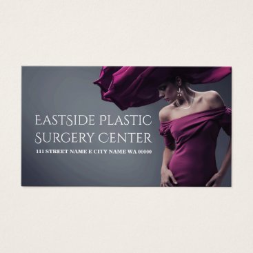Plastic Surgeon Cosmetic Medical Spa Business Card Plastic Surgeon Cosmetic Medical Spa Business Card