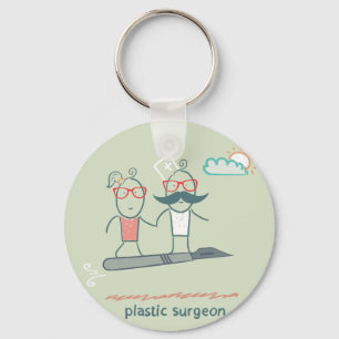 Plastic Surgeon Keychain
