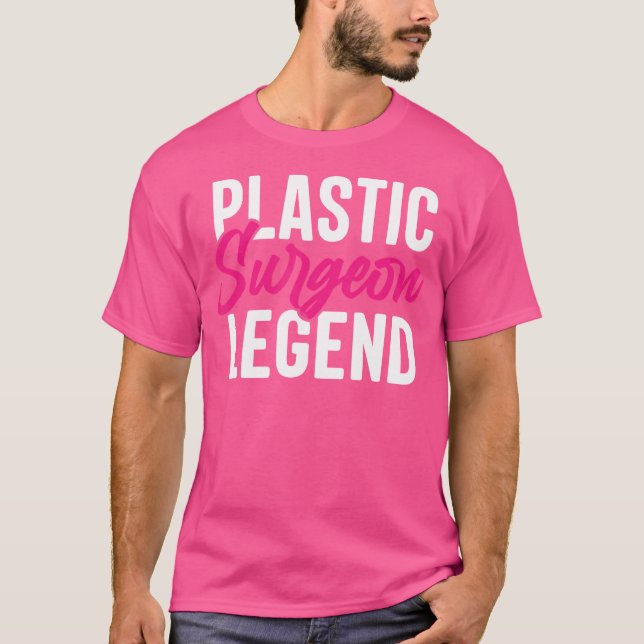 Plastic Surgeon Legend Surgery Expert Doctor Graph T-Shirt (Front)
