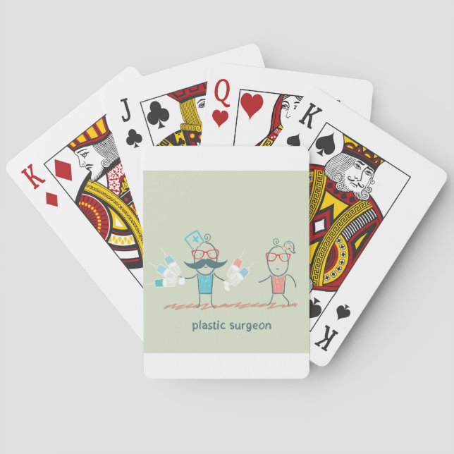 Plastic Surgeon Poker Cards (Back)