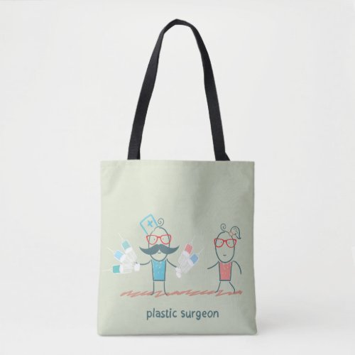 Plastic Surgeon Tote Bag