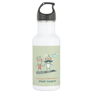 Plastic Surgeon Water Bottle