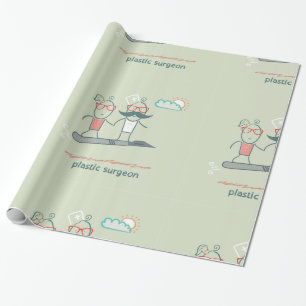 Plastic Surgeon Wrapping Paper