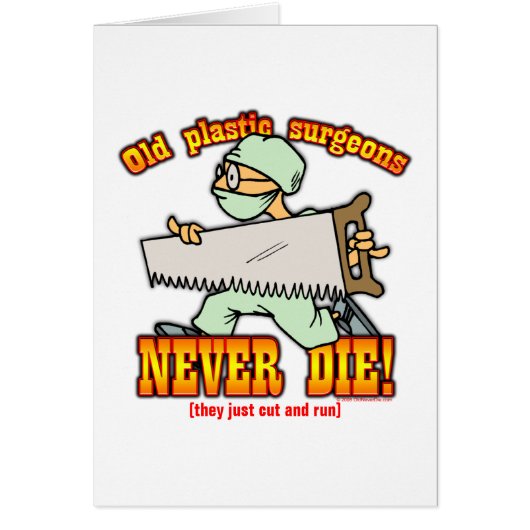 Plastic Surgeons Cards (Front)