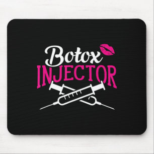 Plastic Surgery Cosmetic Nurse Lips Injector Botox Mouse Pad