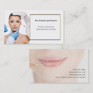 Plastic Surgery & Rejuvenation Center Business Card