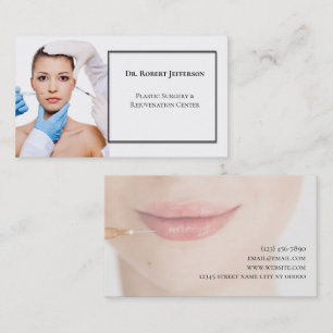Plastic Surgery & Rejuvenation Center Business Card