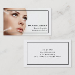 Plastic Surgery & Rejuvenation Center Business Card