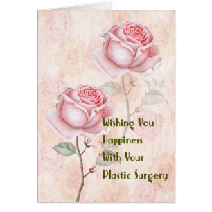 Plastic Surgery, Success and Happiness Card