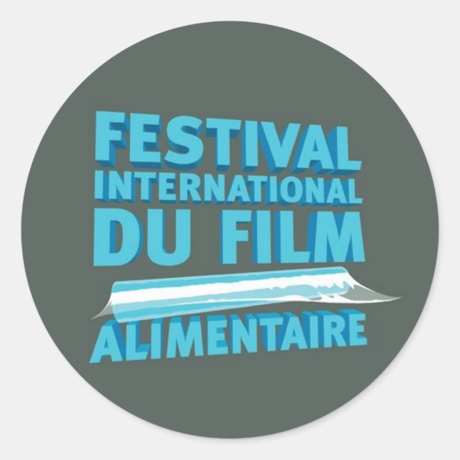 Plastic Wrap Classic Round Sticker (Front)