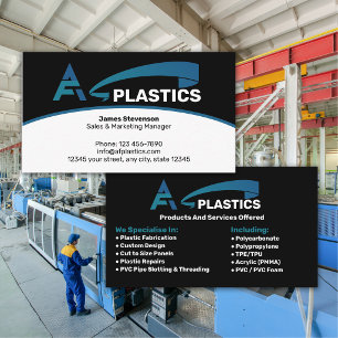 Plastics Molding Company Business Card