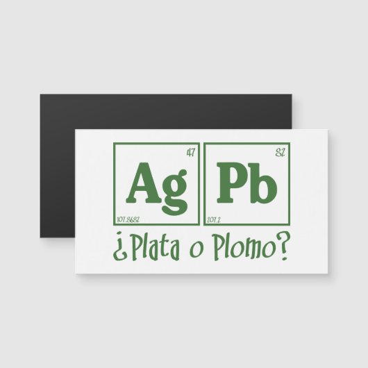 Plata o plomo (Front/Back)