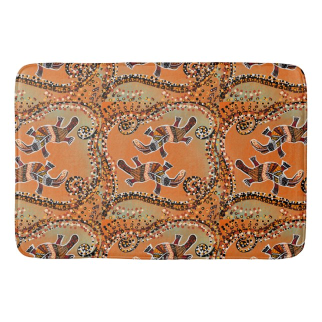 PLATAPUS ART        BATH MAT (Front)