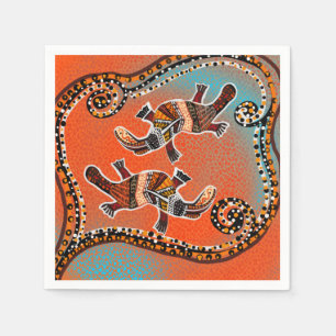 PLATAPUS ART       NAPKINS