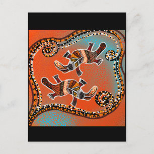 PLATAPUS ART POSTCARD