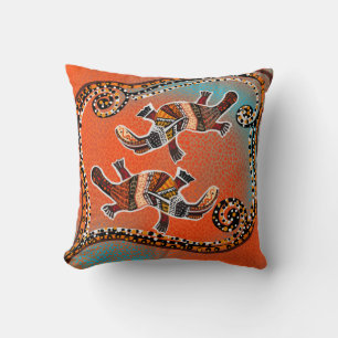PLATAPUS ART        THROW PILLOW
