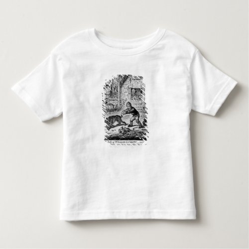 Plate 1 from The Life of William Cobbett Toddler T_shirt