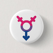 Plate Flag Bisexual Symbol She - Love is Love