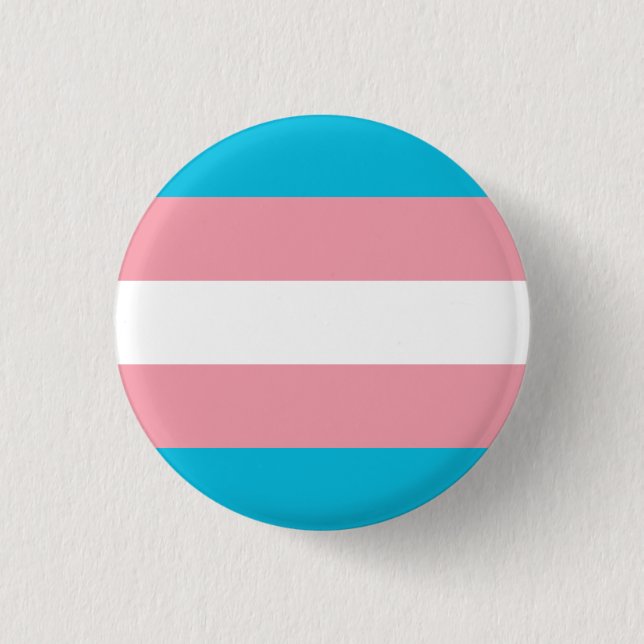 Plate Flag Transsexual - Love is Love Button (Front)